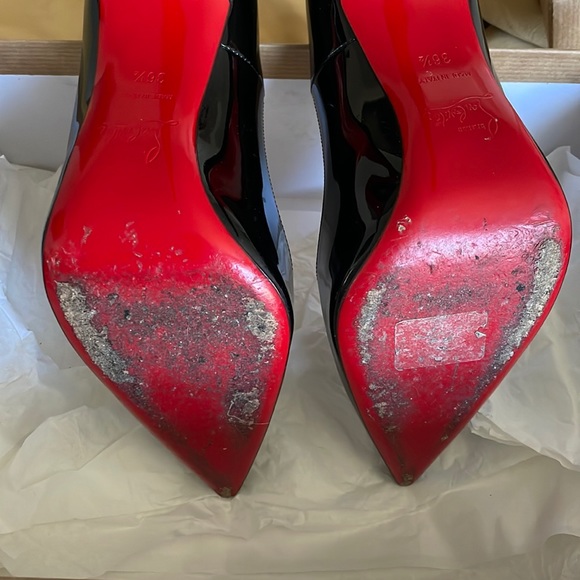 Christian Louboutin SO KATE black patent 120 - Picture 5 of 5